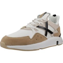 Buty MUNICH CLIK 109 Biały. Białe buty trekkingowe męskie Munich, bez wzorów, ze skóry, bez zapięcia. Za 511.99 zł.