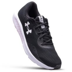 Buty do biegania męskie UNDER ARMOUR Charged Pursuit 3. Czarne buty do biegania męskie Under Armour, bez wzorów, bez zapięcia, do biegania. Za 237.60 zł.