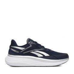 Buty do biegania Reebok. Niebieskie buty do biegania męskie Reebok, bez wzorów, bez zapięcia, do biegania. Za 249.99 zł.
