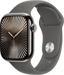 Smartwatch Apple Watch 10 GPS + Cellular 42mm Natural Titanium M/L Szary (MWXE3ET/A). Szare zegarki smartwatch Apple. Za 3,194.45 zł.