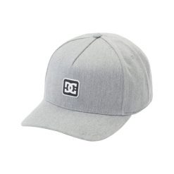 Czapka Snapback dla Mężczyzn SURESHOT Czarny. Szare czapki męskie DC Shoes, z aplikacjami, z bawełny. Za 84.99 zł.