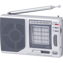 Radio TREVI RA 728 Srebrny. Szare radia Trevi. Za 47.99 zł.