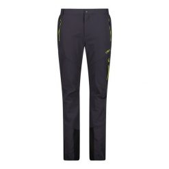 Spodnie narciarskie CMP. Szare spodnie narciarskie i snowboardowe męskie CMP, bez wzorów, narciarskie. Za 422.00 zł.