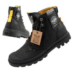 Buty trampki męskie Palladium Pampa Surplus. Czarne trampki męskie Palladium, bez wzorów, z materiału, bez zapięcia. Za 269.00 zł.