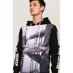 Bluza z fotonadrukiem - Czarny. Czarne bluzy nierozpinane męskie House. Za 119.99 zł.