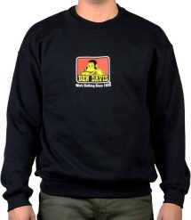 Bluza Ben Davis Crew Sweatshirt Black. Czarne bluzy nierozpinane męskie Russell Hobbs, m, bez wzorów, bez ramiączek, bez kaptura. Za 168.26 zł.