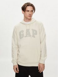 Gap Bluza 868453-02 Beżowy Regular Fit. Brązowe bluzy nierozpinane męskie GAP, m, bez wzorów, z bawełny, bez ramiączek, bez kaptura. Za 169.99 zł.