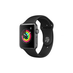Smartwatch Apple 3 GPS Carcasa Space Grey Aluminium 38mm Black Sport Band. Zegarki smartwatch Apple. Za 1,546.00 zł.