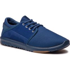 Sneakersy ETNIES - Scout 4101000419 Navy/Navy/Gum 464. Niebieskie buty sportowe na co dzień męskie Etnies, z materiału. W wyprzedaży za 229.00 zł.