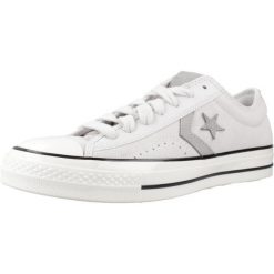 Buty CONVERSE STAR PLAYER 76 SUEDE REMIX Szary. Szare buty zimowe męskie Converse, bez wzorów, z tkaniny, retro, bez obcasa, bez zapięcia. Za 384.71 zł.