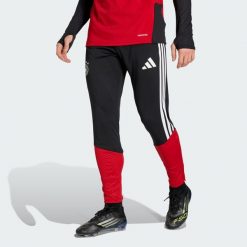 Spodnie Germany 26 Tiro Training. Czarne długie spodnie sportowe męskie ADIDAS, bez wzorów, do piłki nożnej. Za 279.00 zł.
