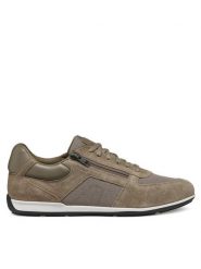 Geox Sneakersy U Ionio U55DZB 02211 C1018 Szary. Szare buty sportowe na co dzień męskie Geox, m, bez wzorów, ze skóry, bez ramiączek, bez kaptura. Za 309.99 zł.