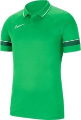 Nike Koszulka Nike Polo Dry Academy 21 CW6104 362 CW6104 362 zielony S. Zielone koszulki polo męskie Nike, m, bez wzorów, bez kołnierzyka, bez ramiączek. Za 76.58 zł.