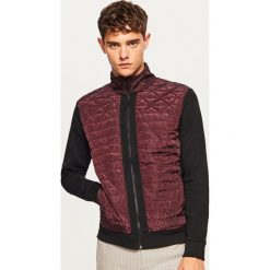 Bluza z pikowanym przodem - Bordowy. Bluzy nierozpinane męskie marki Reserved. W wyprzedaży za 59.99 zł.