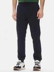 Aeronautica Militare Spodnie dresowe 251PF872F459 Granatowy Regular Fit. Niebieskie spodnie dresowe męskie Aeronautica Militare, bez wzorów, z bawełny. Za 259.99 zł.