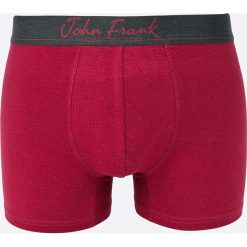 John Frank - Bokserki. Czerwone bokserki męskie John Frank, z bawełny. W wyprzedaży za 34.90 zł.