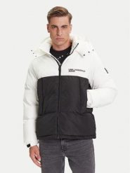 Karl Lagerfeld Jeans Kurtka zimowa A3M15034 Czarny Regular Fit. Czarne kurtki męskie Karl Lagerfeld Jeans, na zimę, m, bez wzorów, z jeansu, bez ramiączek, bez kaptura. Za 1,169.00 zł.