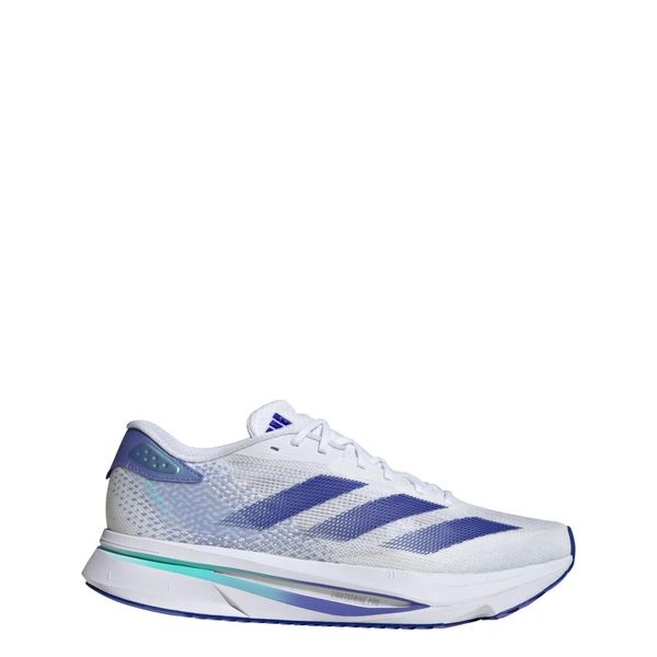 Buty Adizero Sl2 Running. Niebieskie buty do biegania męskie ADIDAS, bez wzorów, z materiału, bez zapięcia, do biegania. W wyprzedaży za 426.45 zł.