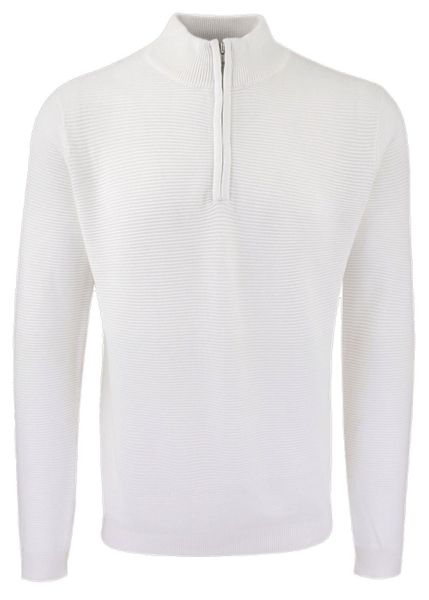 Bawełniany Sweter Przejściowy z Wysokim Dekoltem - Brave Soul - Kość Słoniowa. Białe kardigany męskie Brave Soul, l, bez wzorów, z bawełny, bez ramiączek. Za 129.00 zł.