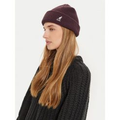 Czapka Kangol. Fioletowe czapki męskie Kangol, na zimę, bez wzorów. Za 259.99 zł.