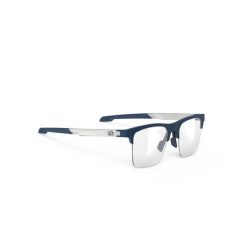 Okulary Rudy Project INKAS XL HALF RIM Blue Navy Matte SHAPE A - DEMO LENS. Brązowe okulary przeciwsłoneczne męskie Rudy Project, bez wzorów, ze lnu, sportowe. Za 940.00 zł.