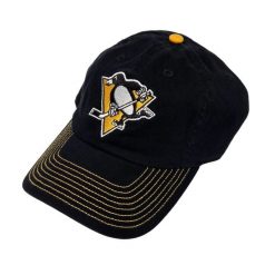 Czapka hokejowa Fanatics NHL Penguins w kolorze czarnym. Czarne czapki męskie FANATICS, bez wzorów. Za 173.78 zł.