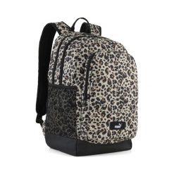 Plecak PUMA Academy z nadrukiem na całej powierzchni 29 l PUMA Black Leopard Aop. Czarne plecaki męskie Puma, bez wzorów. Za 123.99 zł.