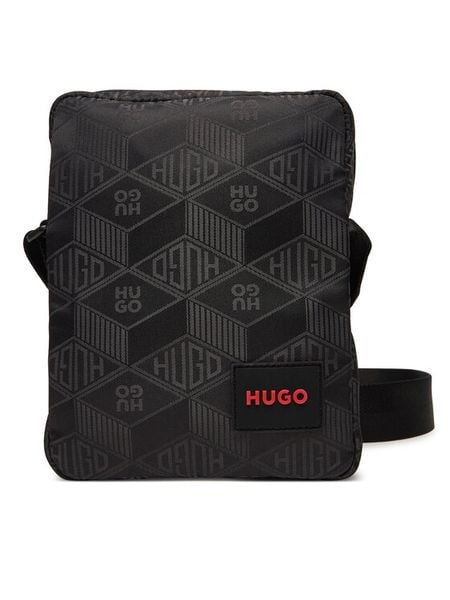 HUGO Saszetka Ethon 2.0 50541609 Czarny. Czarne saszetki męskie Hugo, bez wzorów, z poliesteru. Za 179.99 zł.