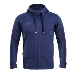 Bluza piłkarska dla dorosłych Zina Comodo Senior bawełniana. Niebieskie bluzy nierozpinane męskie Zina, m, bez wzorów, z bawełny, bez ramiączek, bez kaptura. Za 231.20 zł.