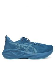 Asics Buty do biegania Novablast 5 1011B974 Niebieski. Niebieskie buty do biegania męskie Asics, bez wzorów, z materiału, bez zapięcia, do biegania. Za 679.99 zł.