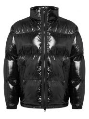 HUGO Kurtka zimowa Biron2541 50549251 Czarny Regular Fit. Czarne kurtki męskie Hugo, na zimę, m, bez wzorów, z syntetyku, bez ramiączek, bez kaptura. Za 1,539.00 zł.