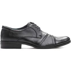 Czarne Półbuty Diplo. Eleganckie półbuty męskie marki Born2be. Za 89.99 zł.