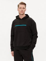 Calvin Klein Bluza Color Embosed Logo K10K112442 Czarny Regular Fit. Czarne bluzy nierozpinane męskie Calvin Klein, m, bez wzorów, z bawełny, bez ramiączek, bez kaptura. Za 449.99 zł.