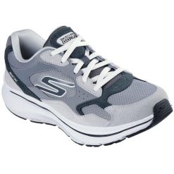 Adidasy Skechers Go Run Consistent 2., Mężczyźni. Szare buty do biegania męskie Skechers, bez wzorów, z zamszu, bez zapięcia, do biegania, skechers sport. Za 390.00 zł.
