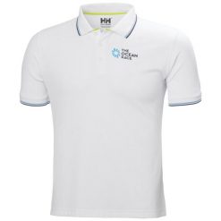 Polo Helly Hansen The Ocean Race 2.0. Białe koszulki polo męskie Helly Hansen, m, bez wzorów, bez kołnierzyka, bez ramiączek. Za 333.50 zł.