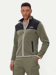 Napapijri Polar T-Dergana NP0A88V1 Zielony Regular Fit. Zielone bluzy z polaru męskie Napapijri, m, bez wzorów, z polaru, bez ramiączek, bez kaptura. Za 439.99 zł.