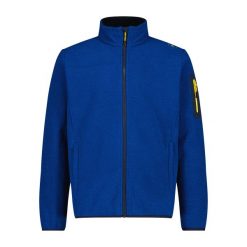 Polar CMP. Niebieskie bluzy z polaru męskie CMP, bez wzorów, z polaru, sportowe, bez ramiączek, bez kaptura. Za 259.50 zł.