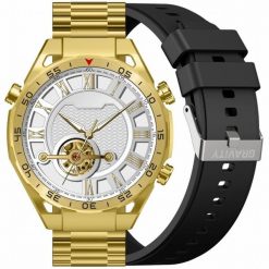 Smartwatch Gravity Smartwatch GT13-2 czarny pasek. Czarne zegarki smartwatch Gravity. Za 166.62 zł.