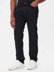 HUGO Jeansy 50542677 Granatowy Slim Fit. Niebieskie jeansy męskie Hugo, bez wzorów, z bawełny. Za 409.99 zł.
