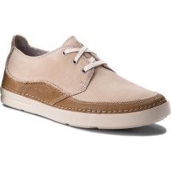 Półbuty CLARKS - Gosler Edge 261325687 Sand Suede. Codzienne półbuty męskie Clarks. W wyprzedaży za 179.00 zł.