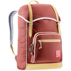 Plecak na laptopa Deuter Innsbruck - redwood/caramel. Czerwone plecaki męskie Deuter, bez wzorów, z poliesteru. Za 313.89 zł.