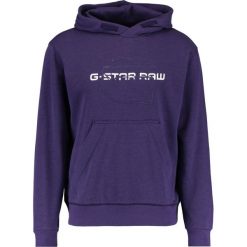 GStar TARS HOODED SW L/S Bluza z kapturem deep maze. Fioletowe bluzy nierozpinane męskie G-Star, l, z bawełny, z kapturem. Za 369.00 zł.
