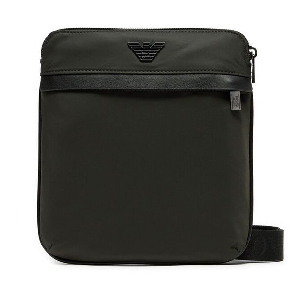 Saszetka Emporio Armani. Zielone saszetki męskie Emporio Armani, bez wzorów, małe. Za 469.99 zł.