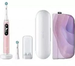 Szczoteczka elektryczna Oral-B iO Series 6 Pink Sand Luxe Edition. Różowe szczoteczki elektryczne BRAUN. Za 553.91 zł.