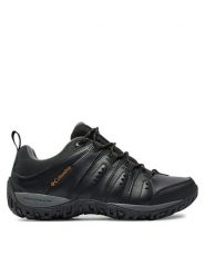 Columbia Trekkingi Woodburn II BM3924 Czarny. Czarne buty trekkingowe męskie Columbia, bez wzorów, z materiału, sportowe, bez obcasa, bez zapięcia. Za 309.99 zł.