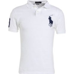 Polo Ralph Lauren SLIM FIT Koszulka polo white. Koszulki polo męskie marki Polo Ralph Lauren. W wyprzedaży za 439.20 zł.