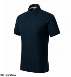 Prime (GOTS) - ADLER - Prime (GOTS) - Koszulka polo męska, Certified by Intertek GOTS-14289, 200 g/m2, 100 % bawełna organiczna - granatowy S. Niebieskie koszulki polo męskie Malfini, m, bez wzorów, z bawełny, bez kołnierzyka, bez ramiączek. Za 102.88 zł.