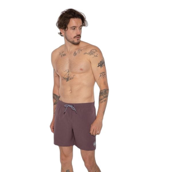 Szorty kąpielowe Protest Davey. Fioletowe kąpielówki męskie Protest, m, bez wzorów. W wyprzedaży za 166.50 zł.