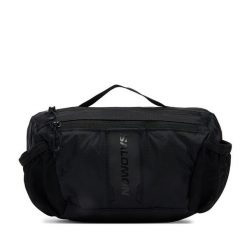 Nerka Salomon. Czarne saszetki męskie Salomon, bez wzorów, małe. Za 209.99 zł.