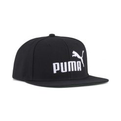 Czapka z płaskim daszkiem Essentials z logo No.1 PUMA. Czarne czapki męskie Puma, bez wzorów, eleganckie. Za 89.00 zł.